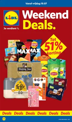 Voorbeeld van Lidl folder - Weekenddeals van winkel Lidl geldig vanaf 28-08-2026