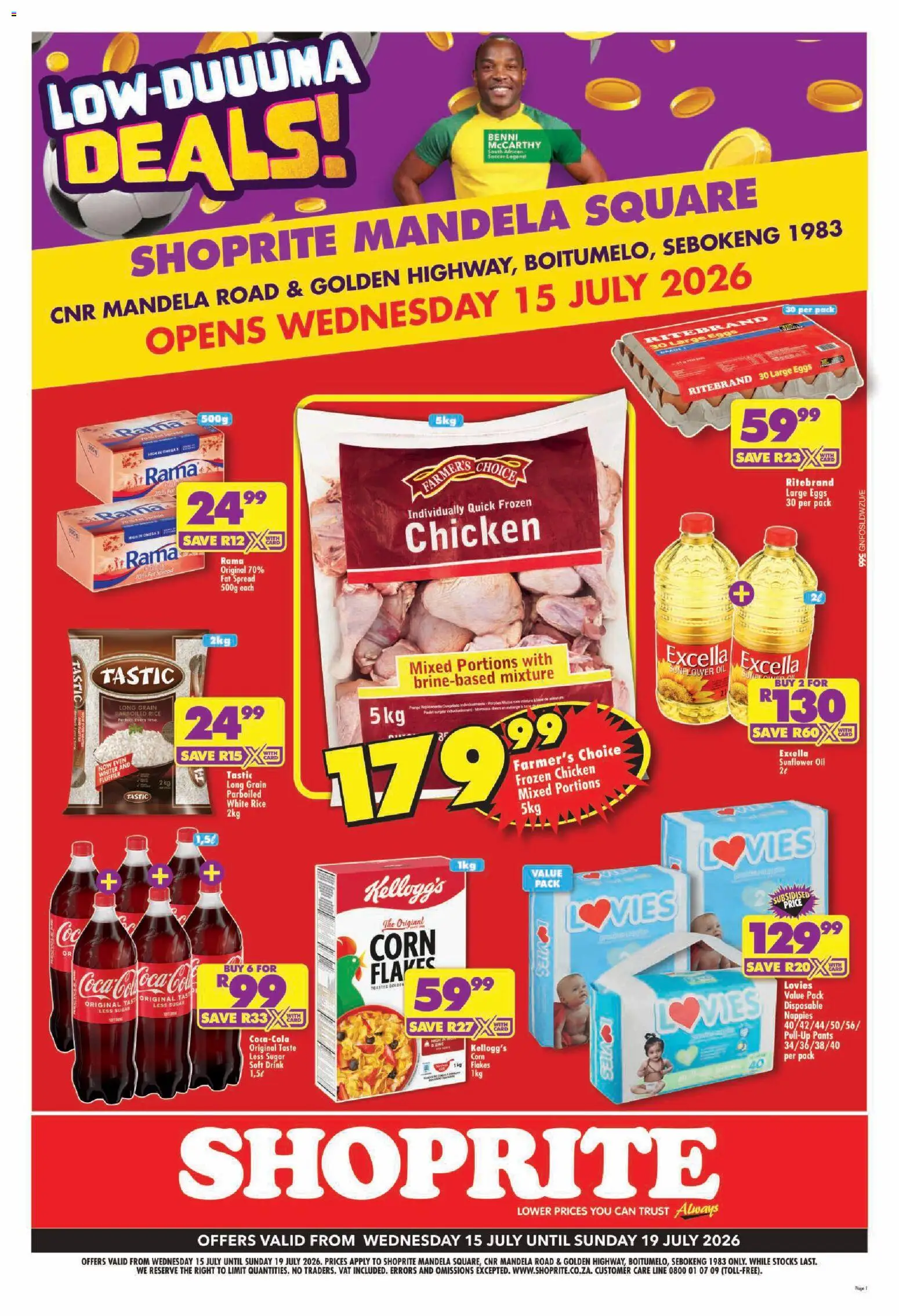 Preview of Shoprite flyer valid from 15/07/2026