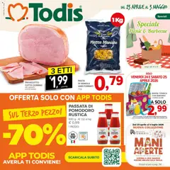 Anteprima dell'opuscolo Todis volantino Campania - Calabria dal negozio Todis valido da 23/04/2026