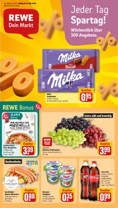 Vorschau von dem Prospekt des Geschäftes Rewe, gültig ab dem 17.08.2026
