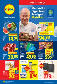 Förhandsgranska reklamblad Lidl erbjudanden från butik Lidl gäller från 01/06/2026
