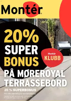 Forhåndsvis Montér kundeavis fra butikk Montér gyldig fra 22/06/2026