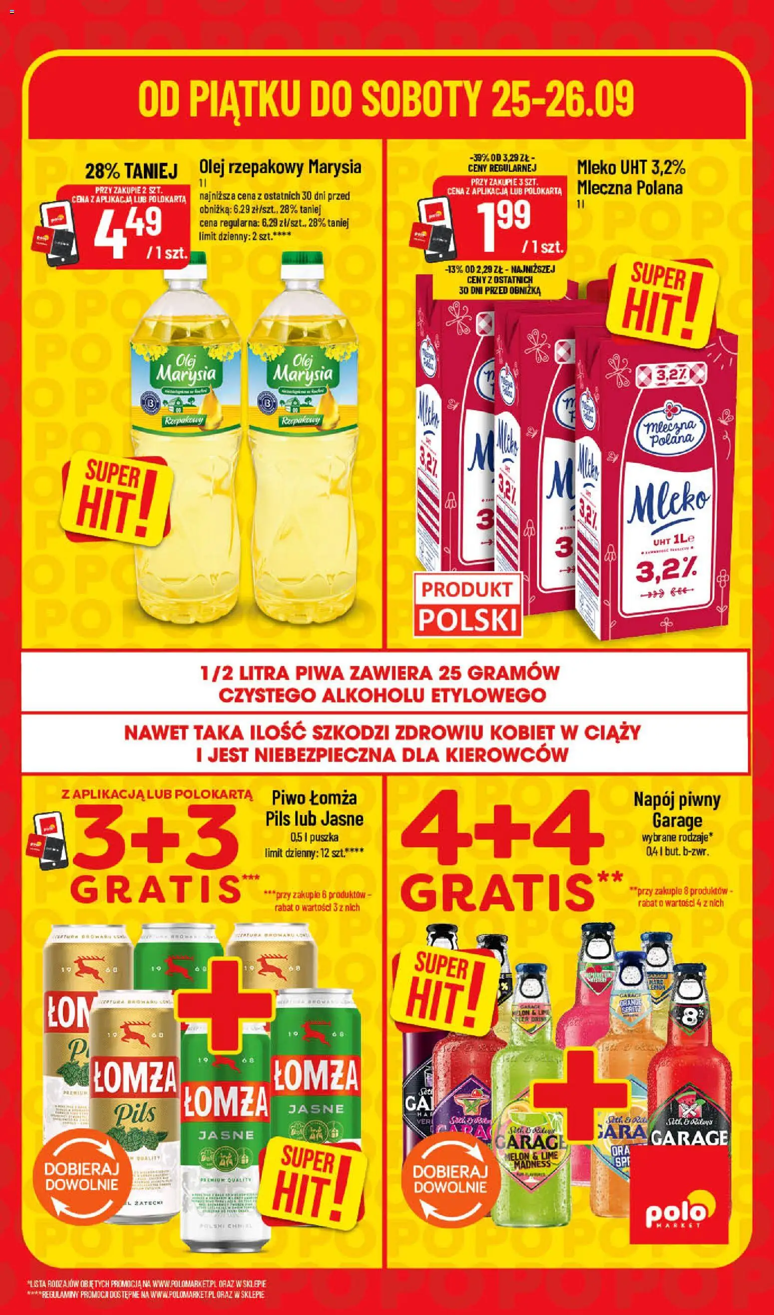Pogląd gazetki "POLOmarket gazetka - Super Hity" ze sklepu POLOmarket ważnej od 24.09.2026