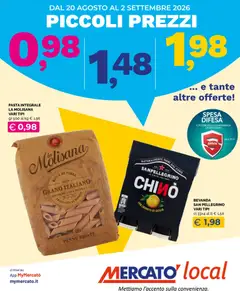 Anteprima dell'opuscolo Mercatò volantino Local dal negozio Mercatò valido da 20/08/2026