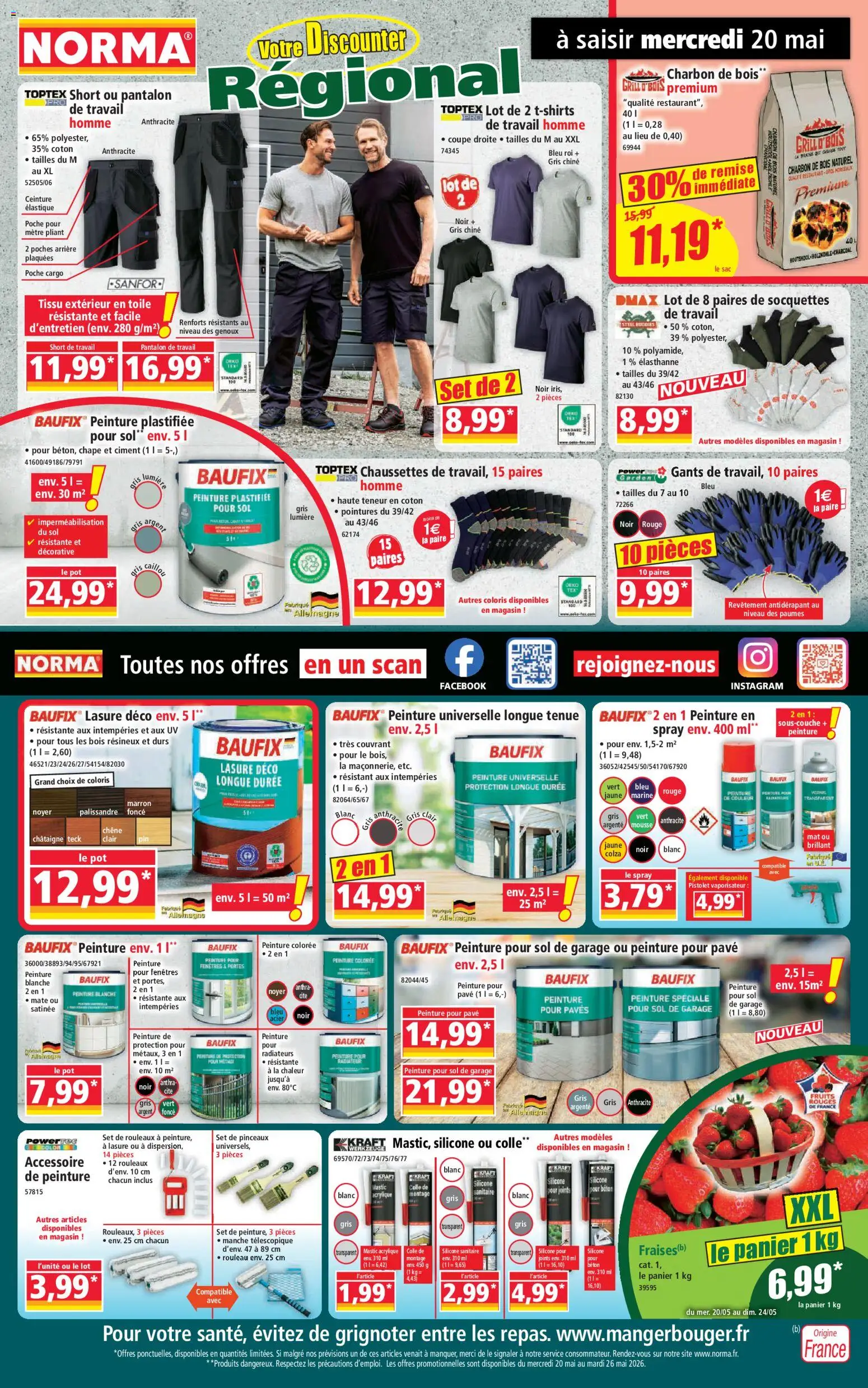 Prévisualisation de Norma catalogue du magasin Norma formulaire valide 20/05/2026