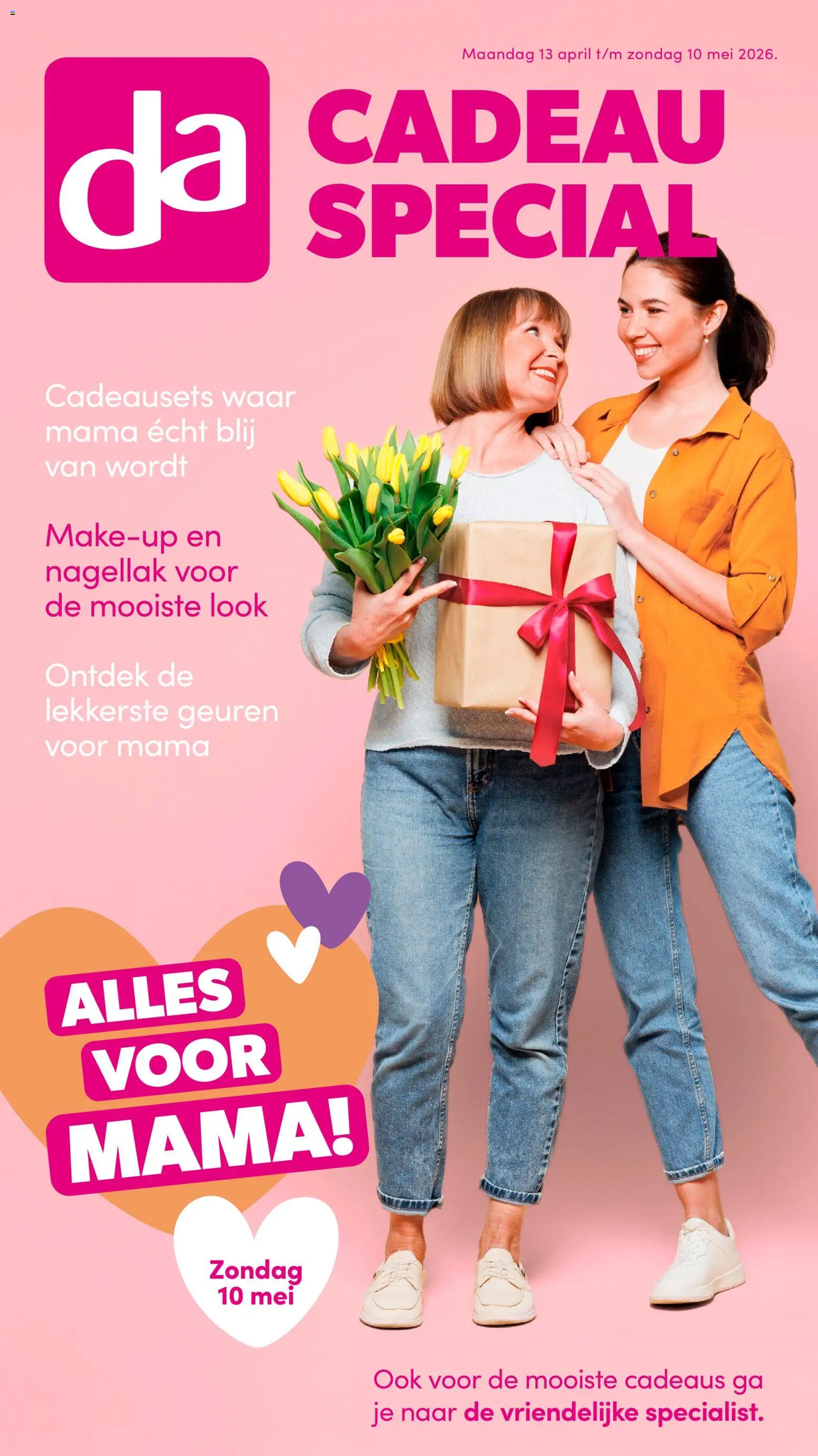 Voorbeeld van Da folder - Cadeau special van winkel Da geldig vanaf 13-04-2026