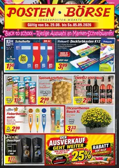 Vorschau von dem Prospekt des Geschäftes Posten Börse, gültig ab dem 29.08.2026