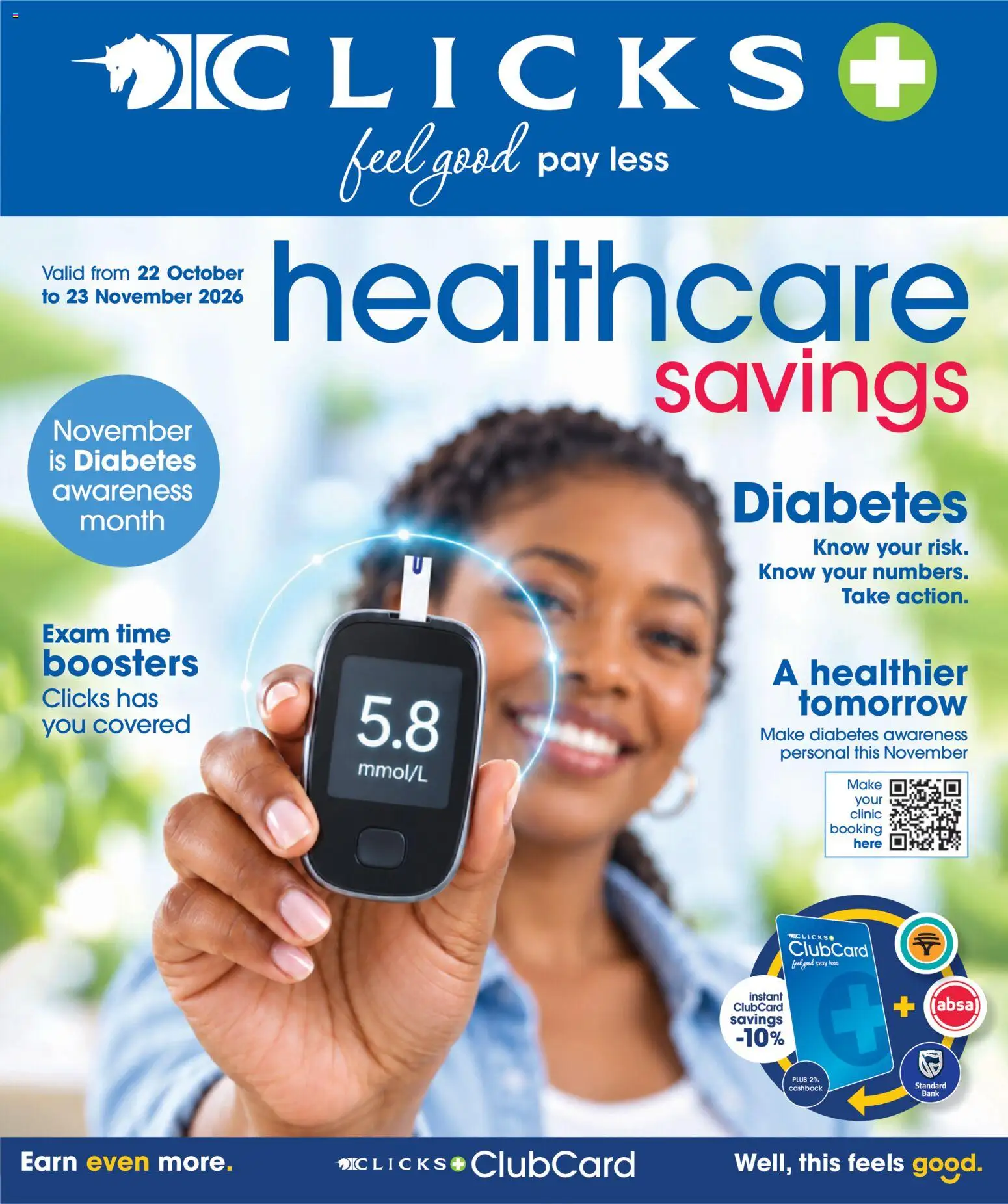 Preview of Clicks flyer valid from 22/10/2026