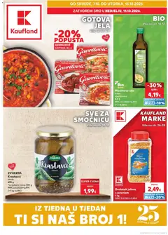 Pregled letka Kaufland Katalog trgovine Kaufland vrijedi od 07.10.2026