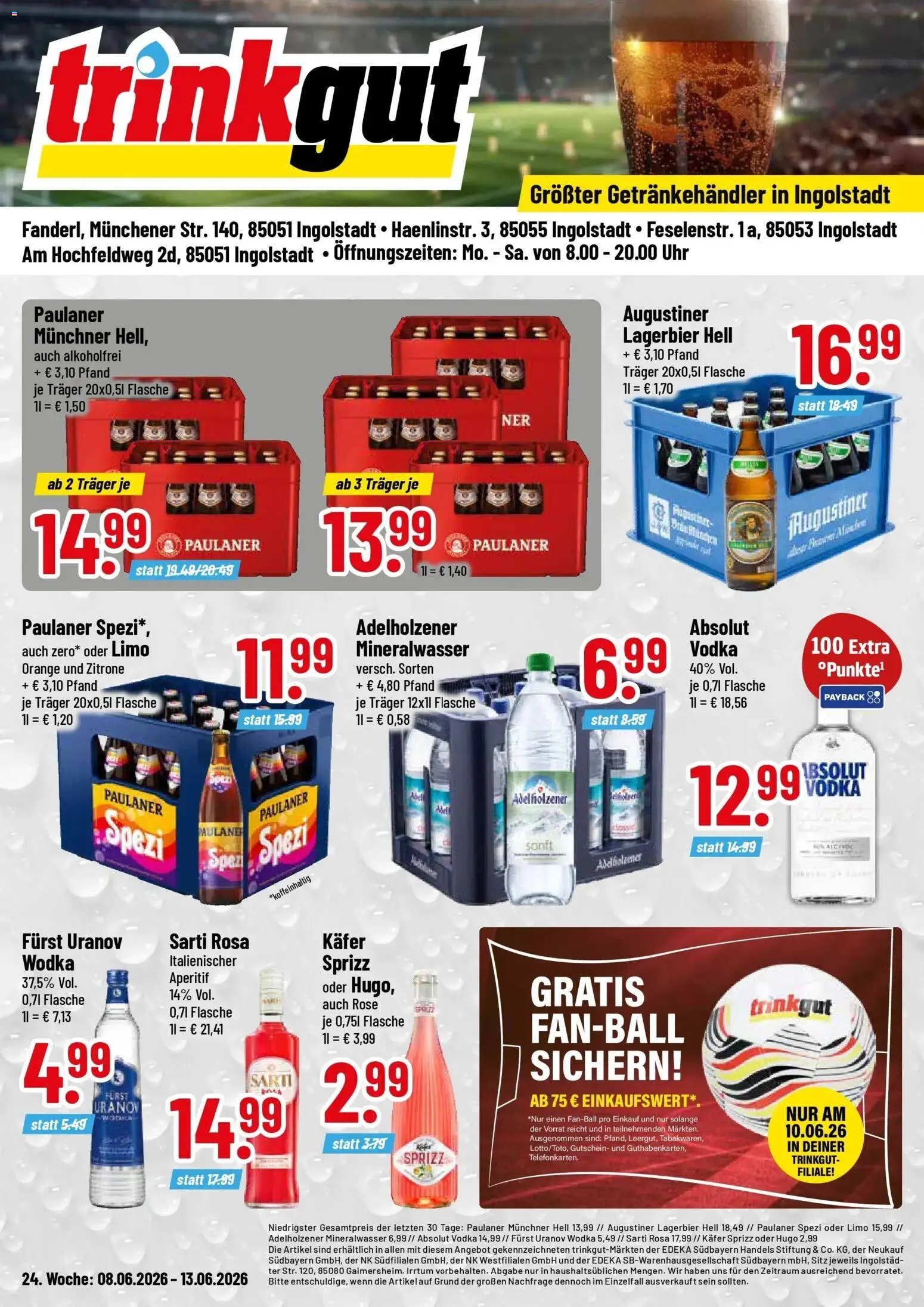 Vorschau von dem Prospekt des Geschäftes Trinkgut, gültig ab dem 07.06.2026