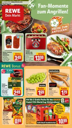Vorschau von dem Prospekt des Geschäftes Rewe, gültig ab dem 08.06.2026