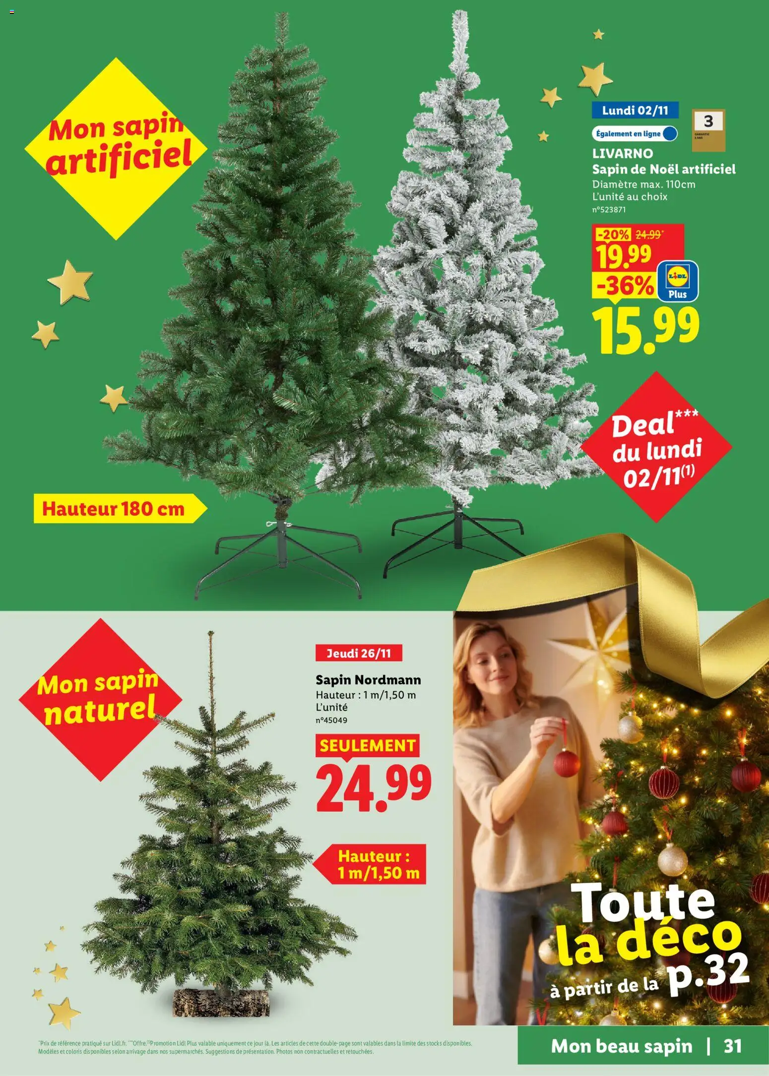Prévisualisation de LIDL Catalogue de Noël du magasin LIDL formulaire valide 29/10/2026