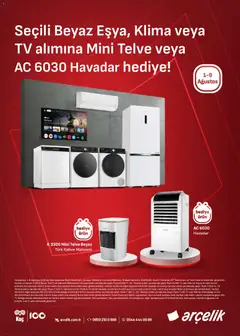 Arçelik Arçelik - İklimlendirme Kataloğu 01.08.2026 - Broşürünün önizlemesi