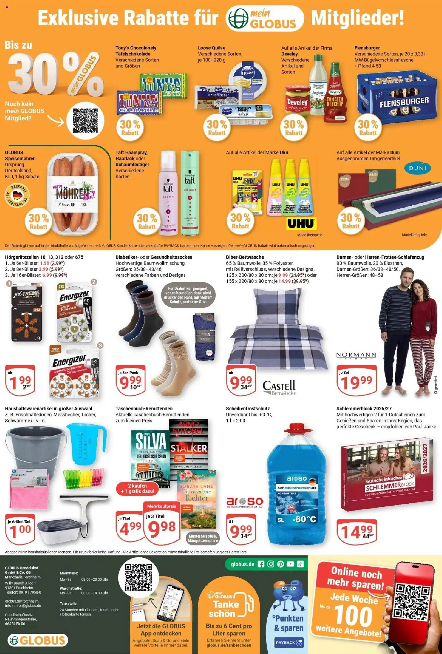 Vorschau von dem Prospekt des Geschäftes Globus, gültig ab dem 26.10.2026