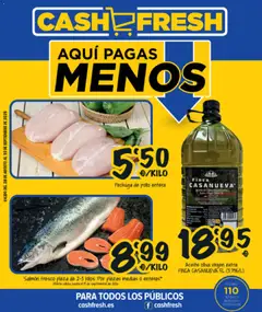 Vista previa del folleto de la tienda Cash Fresh válido desde el 28/08/2026 