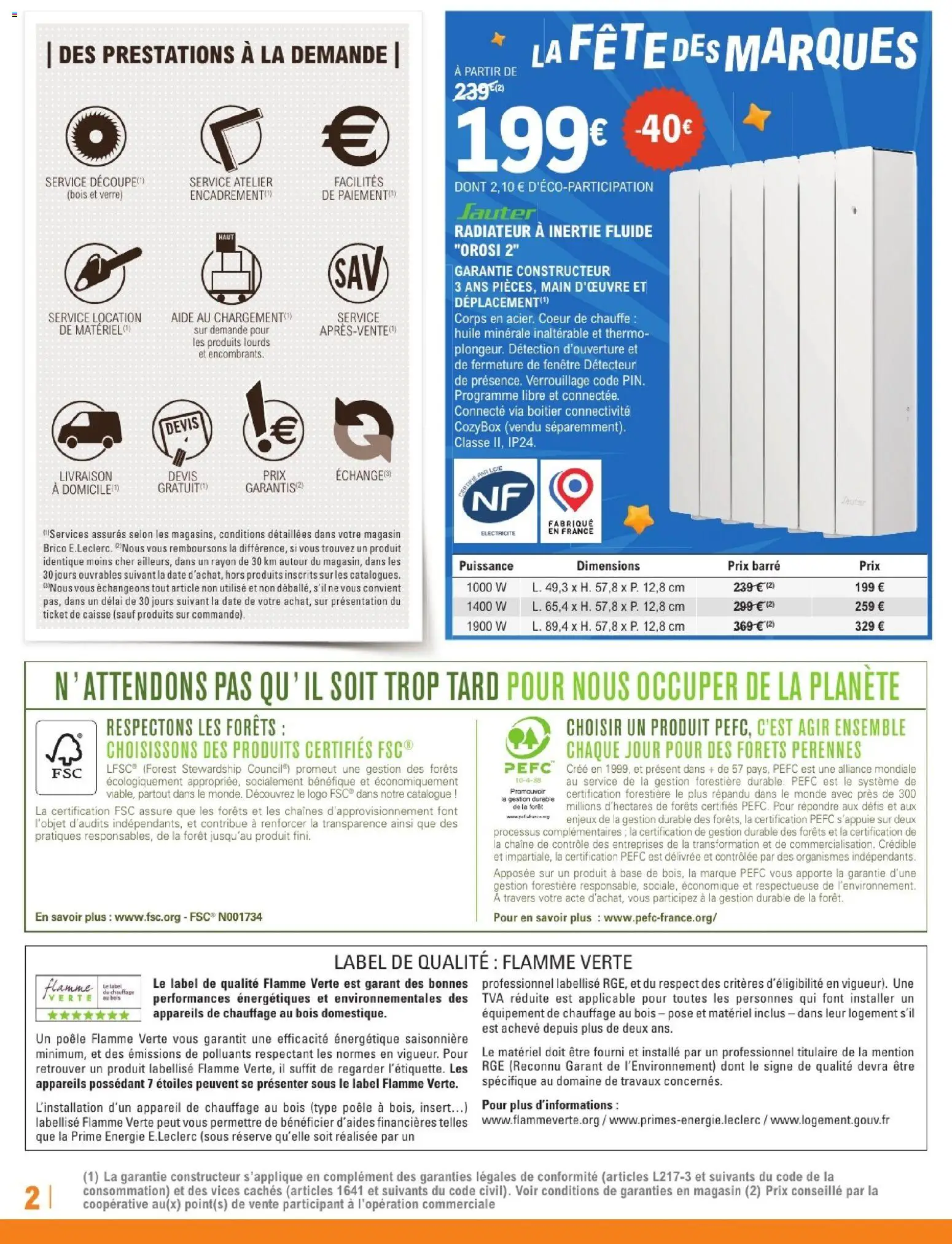 Prévisualisation de Brico E.Leclerc catalogue du magasin Brico E.Leclerc formulaire valide 27/10/2026