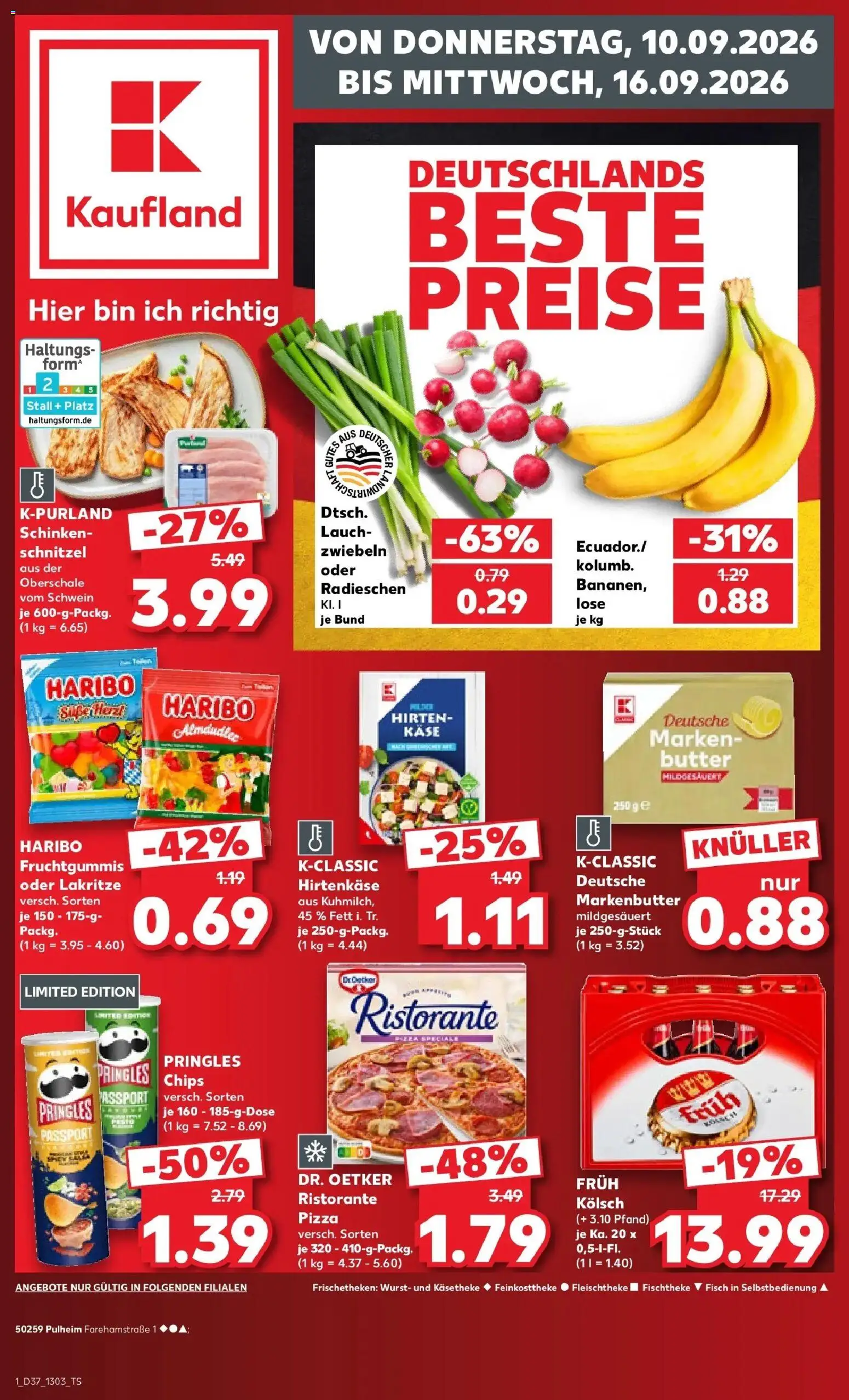 Vorschau von dem Prospekt des Geschäftes Kaufland, gültig ab dem 10.09.2026