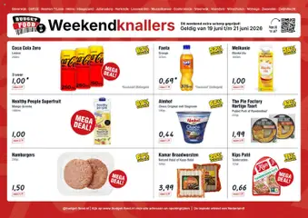 Voorbeeld van Budget Food folder - Weekendfolder van winkel Budget Food geldig vanaf 19-06-2026