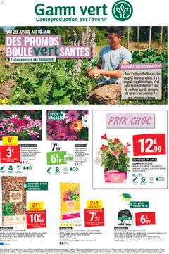 Prévisualisation de Gamm vert - des promos boulevertsantes du magasin Gamm vert formulaire valide 29/04/2026