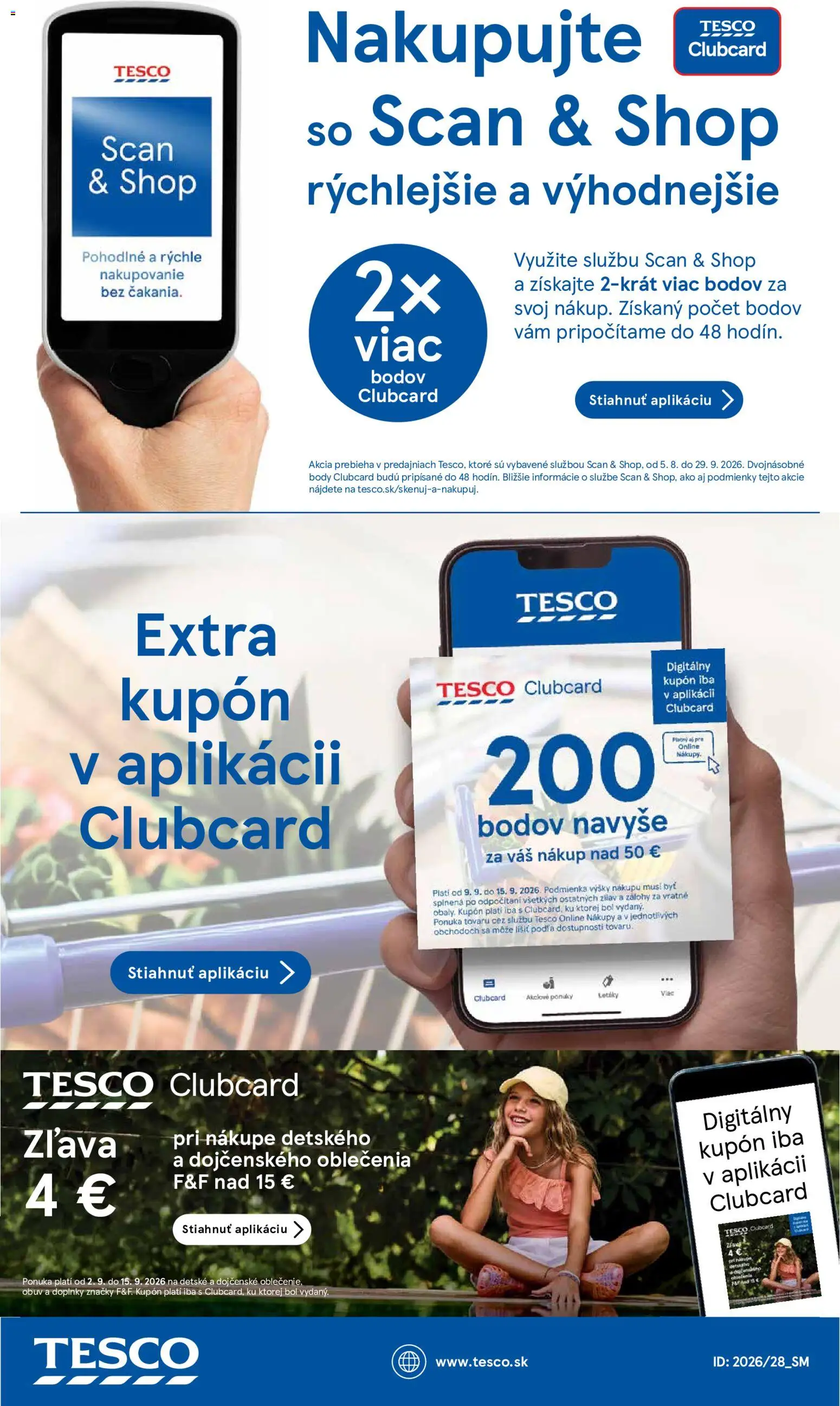 Náhľad Tesco letáku platného od 09.09.2026