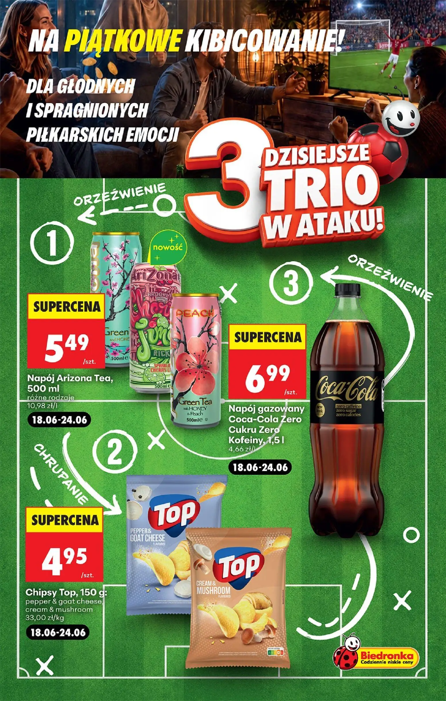 Náhled nabídky: Biedronka Polsko Biedronka Polsko leták - Football oferta platný od 18.06.2026