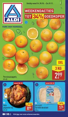 Voorbeeld van Aldi folder - Weekendfolder van winkel Aldi geldig vanaf 30-10-2026
