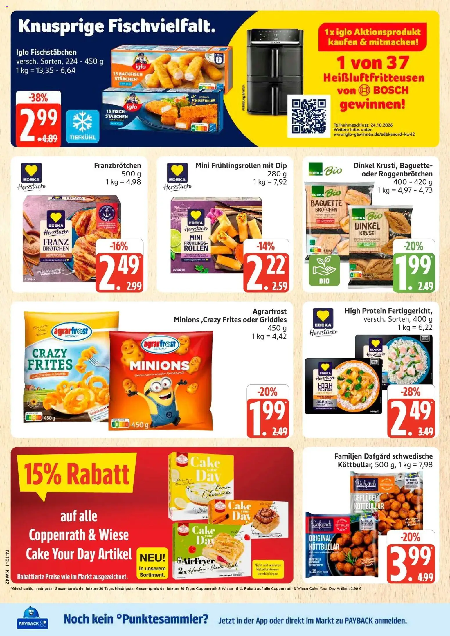 Vorschau von dem Prospekt des Geschäftes Edeka, gültig ab dem 12.10.2026