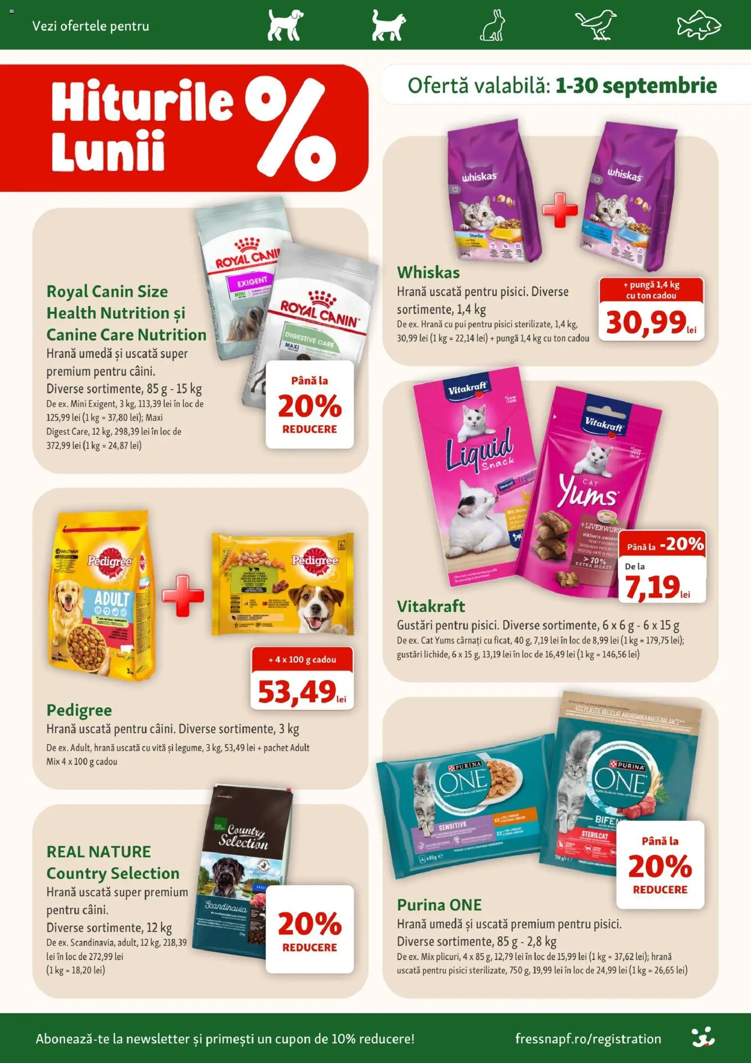 Previzualizarea de cataloage: Fressnapf Fressnapf Catalog valabil de la 03.09.2026