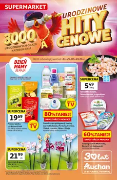 Pogląd gazetki "Auchan gazetka" ze sklepu Auchan ważnej od 21.05.2026