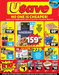 Preview of Usave flyer valid from 19/10/2026