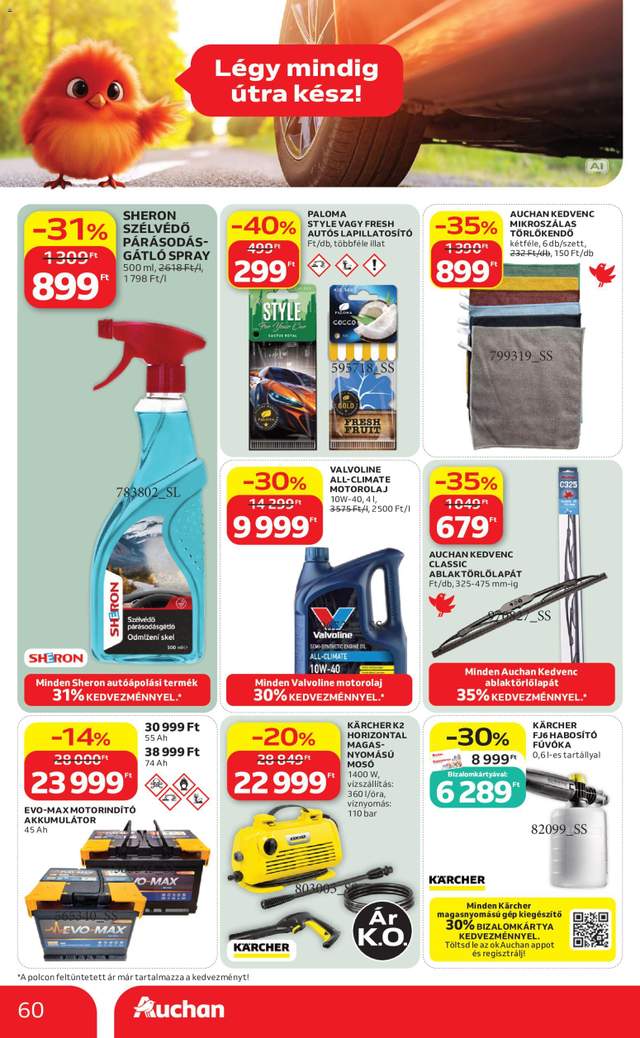 Új Auchan akciós újság 09.03.
