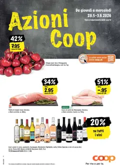 Vorschau des Merkblatts Coop aktionen IT vom Shop Coop gültig von 28.05.2026 bis 03.06.2026