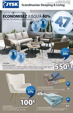 Prévisualisation de Jysk catalogue du magasin Jysk formulaire valide 17/03/2026