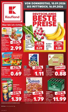 Vorschau von dem Prospekt des Geschäftes Kaufland, gültig ab dem 10.09.2026