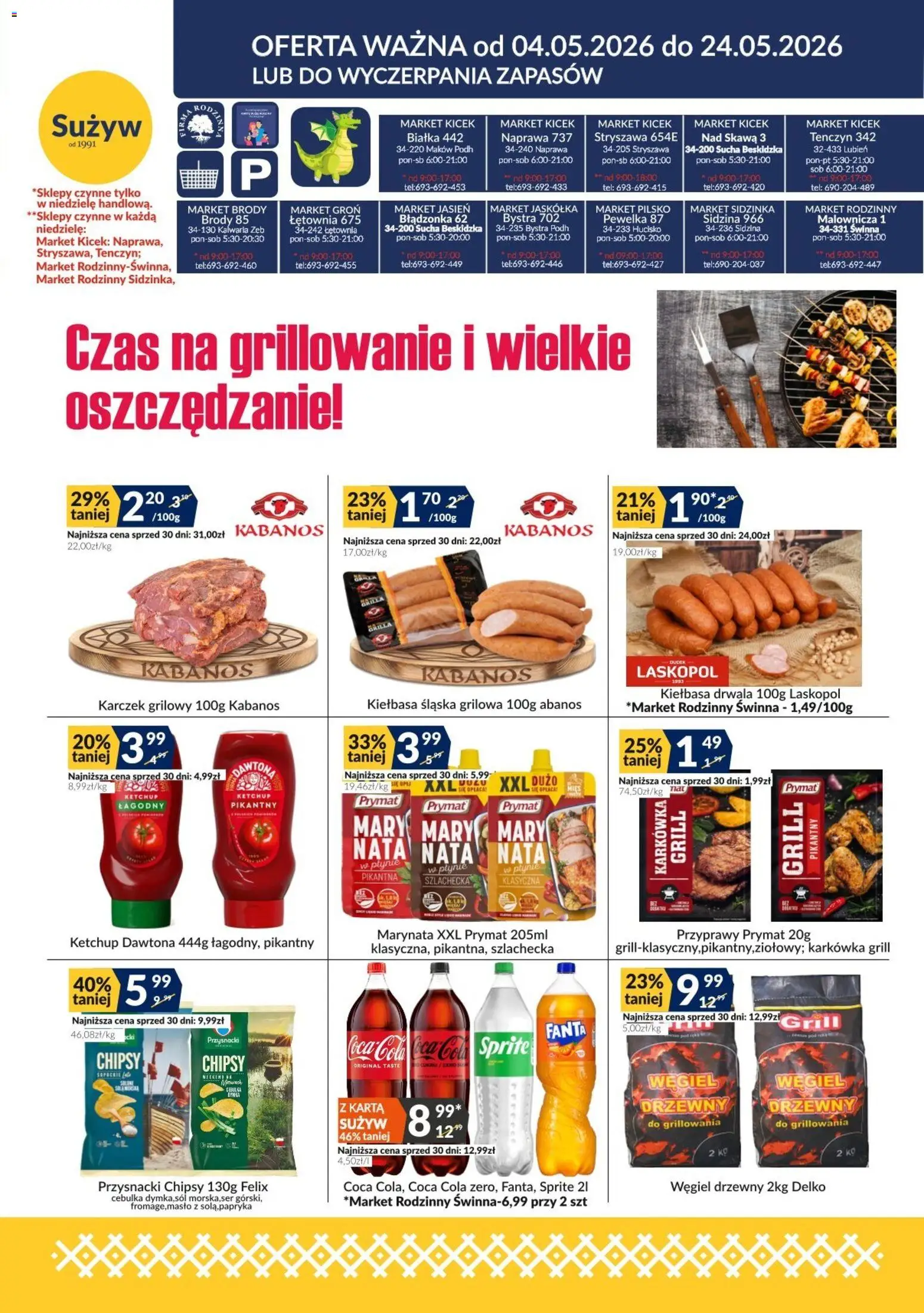 Pogląd gazetki "Sużyw gazetka" ze sklepu Sużyw ważnej od 04.05.2026