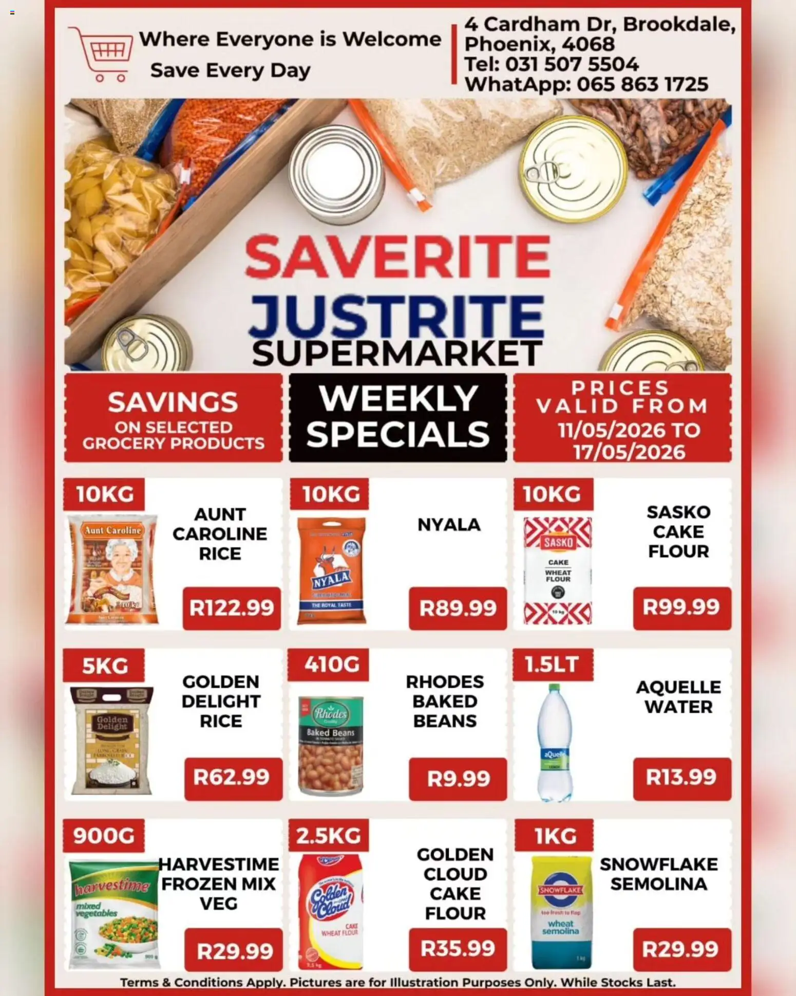 Preview of Saverite flyer valid from 11/05/2026