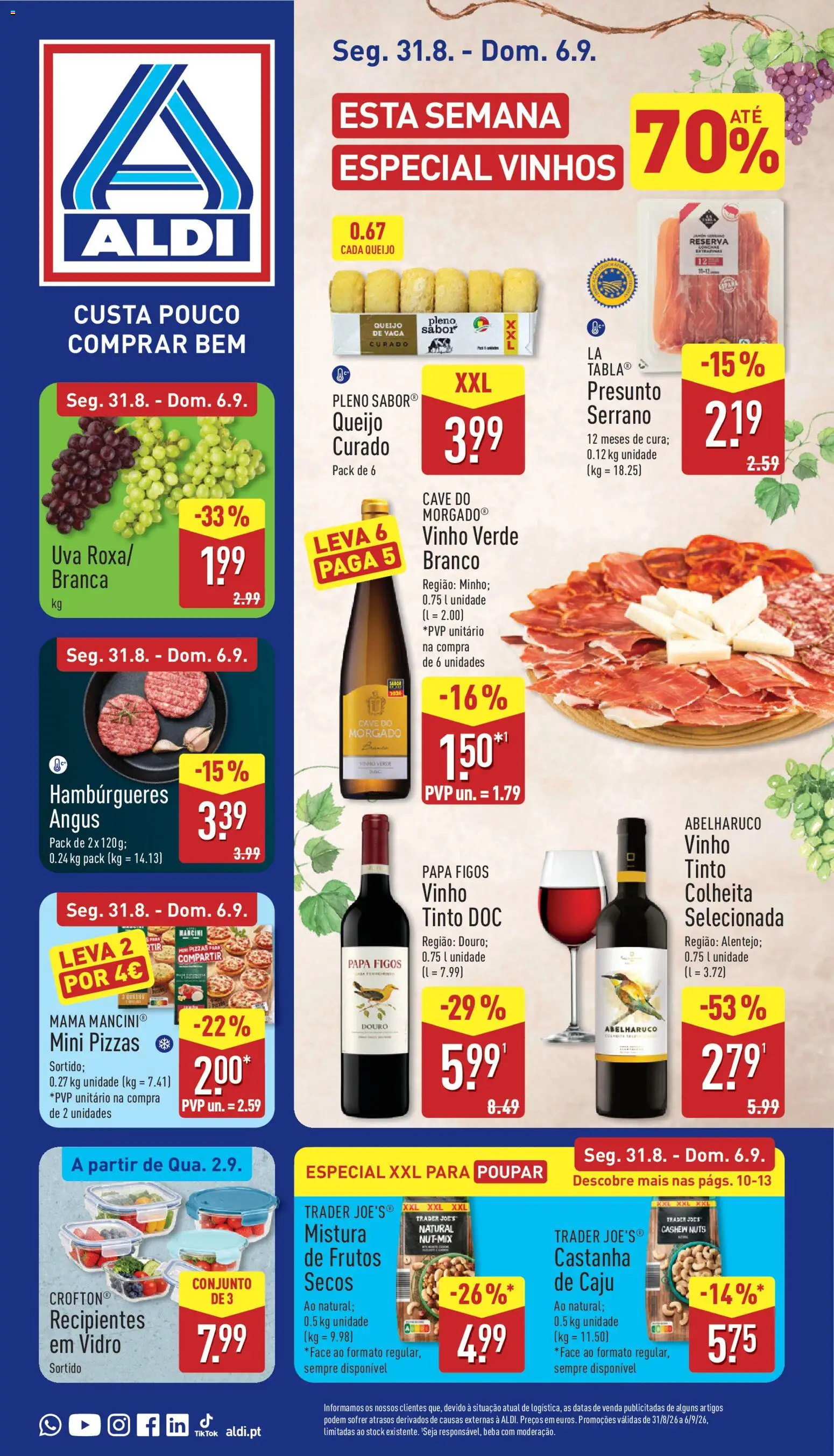 Pré-visualização do folheto da loja Aldi válida a partir de 31/08/2026