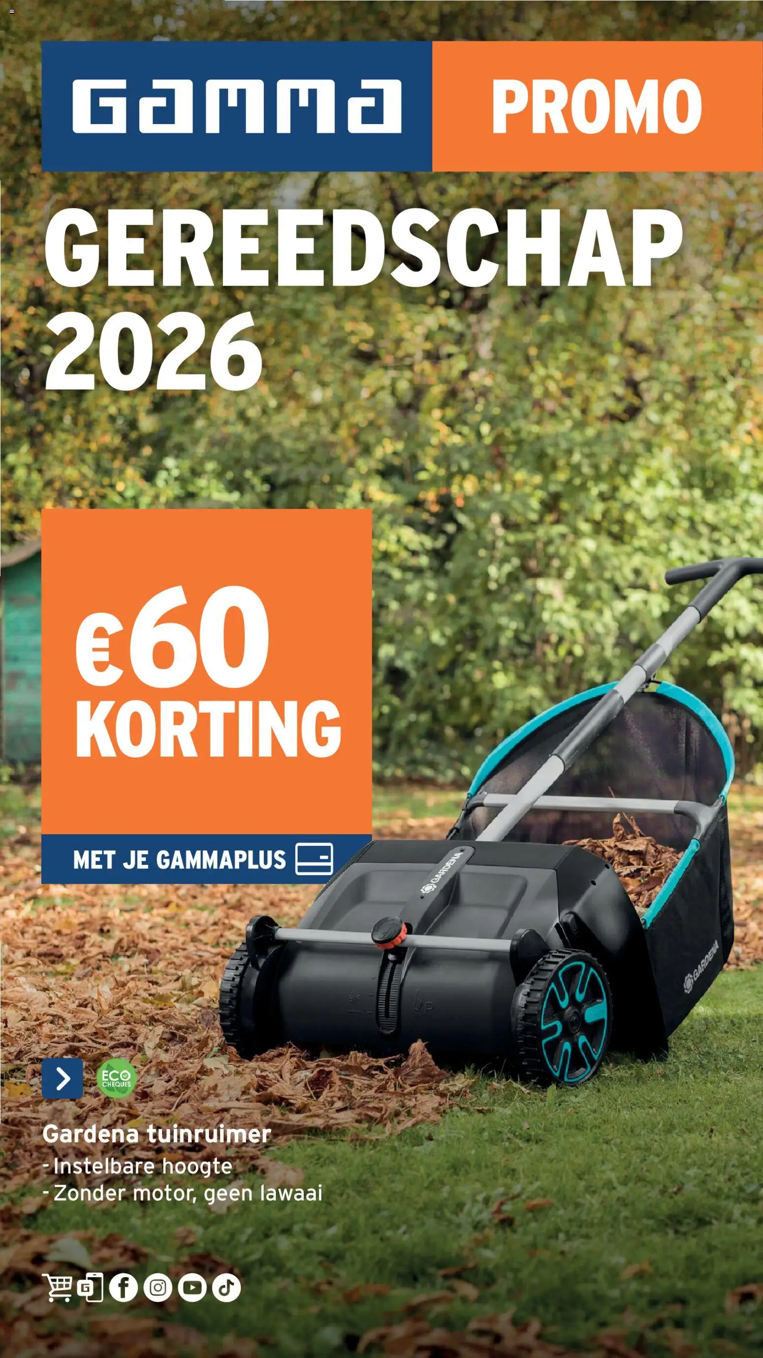 Voorbeeld van GAMMA Gereedschapspecial van winkel GAMMA geldig vanaf 26/08/2026