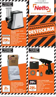 Prévisualisation de Netto - Destockage du magasin Netto formulaire valide 31/03/2026