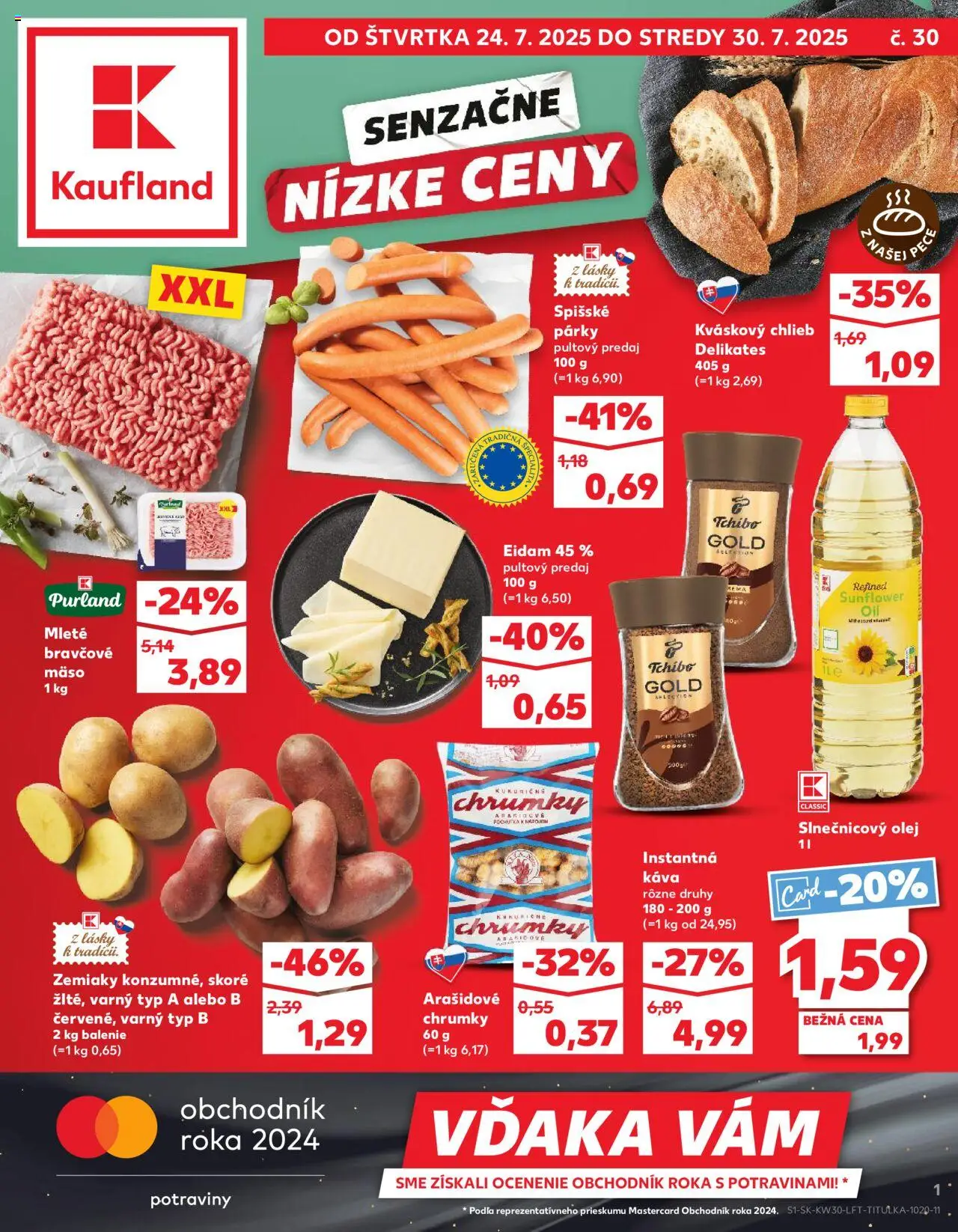 Náhľad Kaufland letáku platného od 24.07.2025