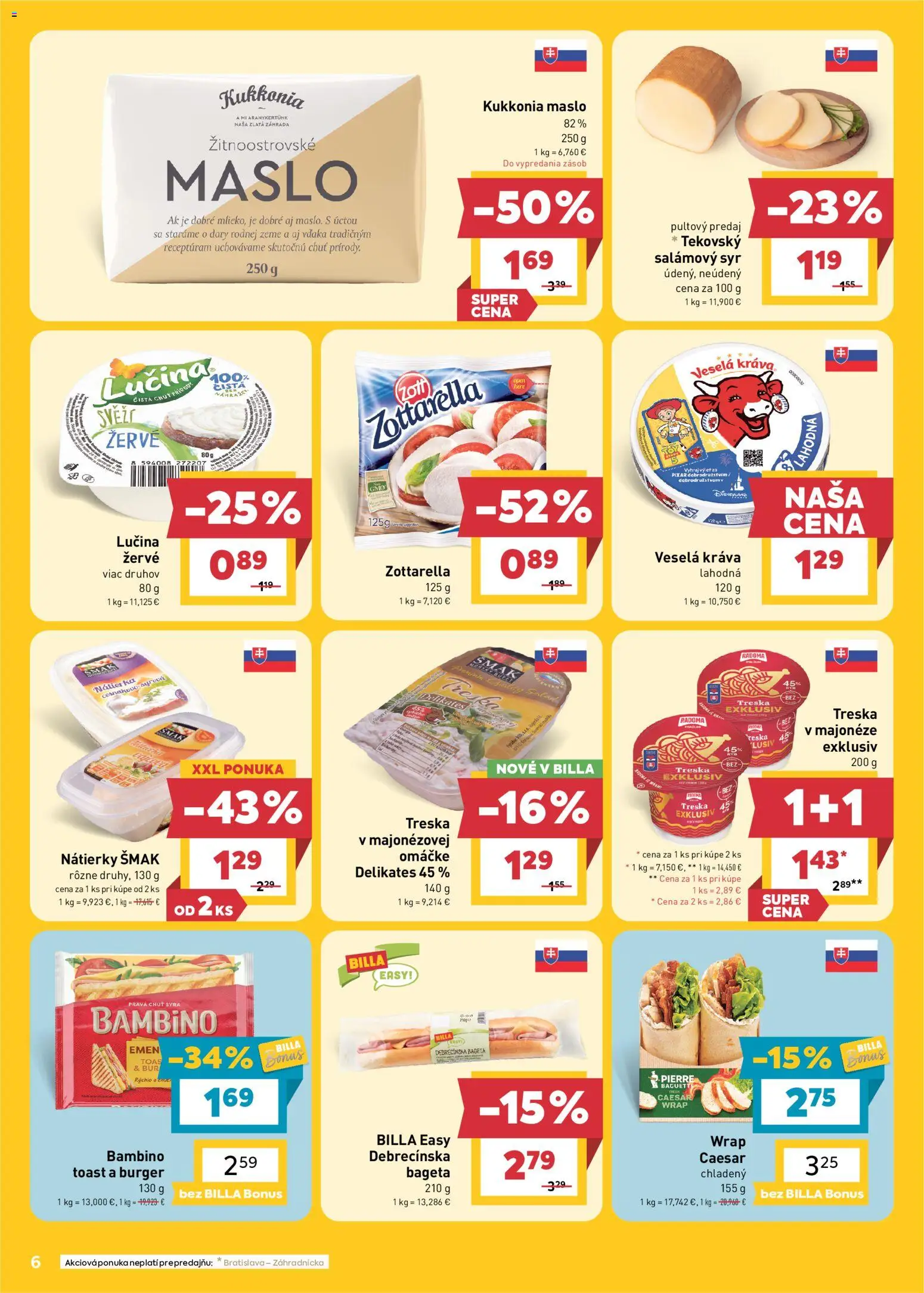 Náhľad Billa letáku platného od 30.09.2026
