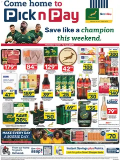 Preview of Pick n Pay flyer valid from 09/07/2026