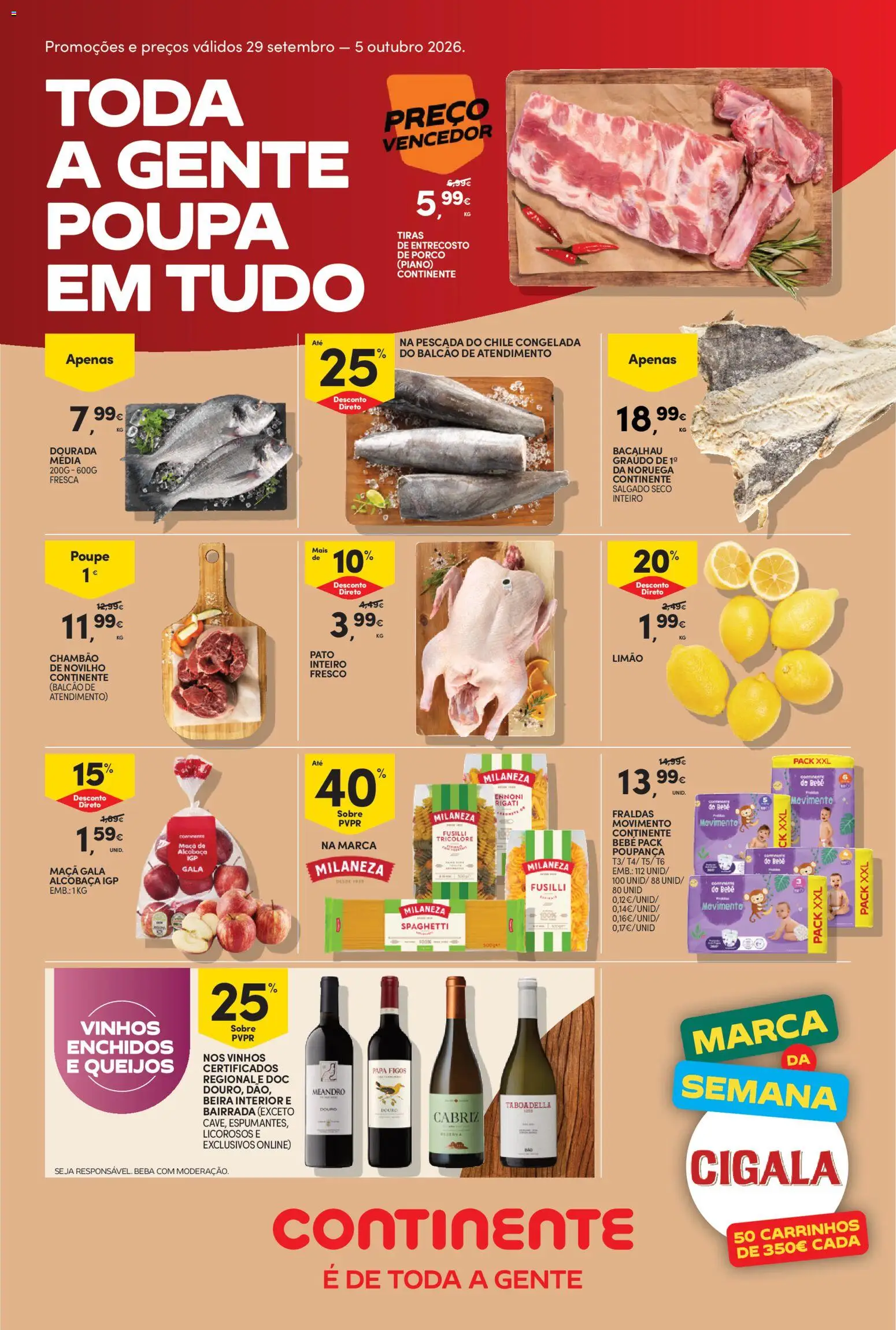 Pré-visualização do folheto da loja Continente válida a partir de 29/09/2026