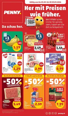 Vorschau der Angebote: Penny Markt Penny Markt Die ganze Woche sparen gültig ab 03.09.2026