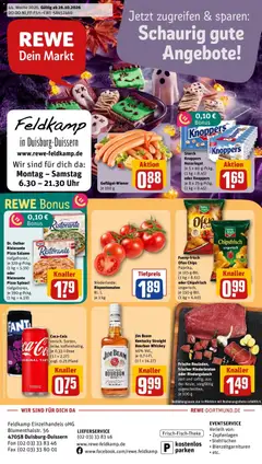 Vorschau von dem Prospekt des Geschäftes Rewe, gültig ab dem 26.10.2026