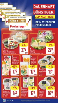 Vorschau von dem Prospekt des Geschäftes Aldi, gültig ab dem 14.10.2026