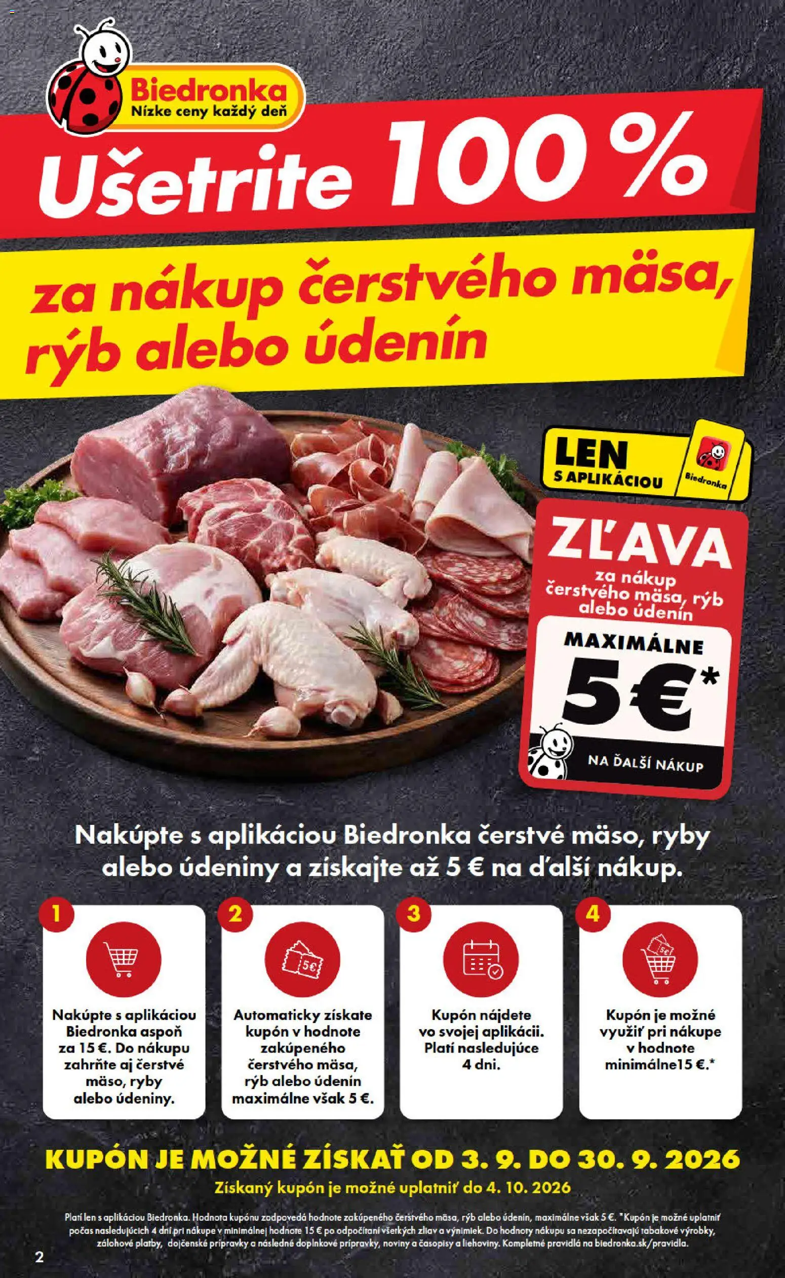 Náhľad Biedronka letáku platného od 03.09.2026