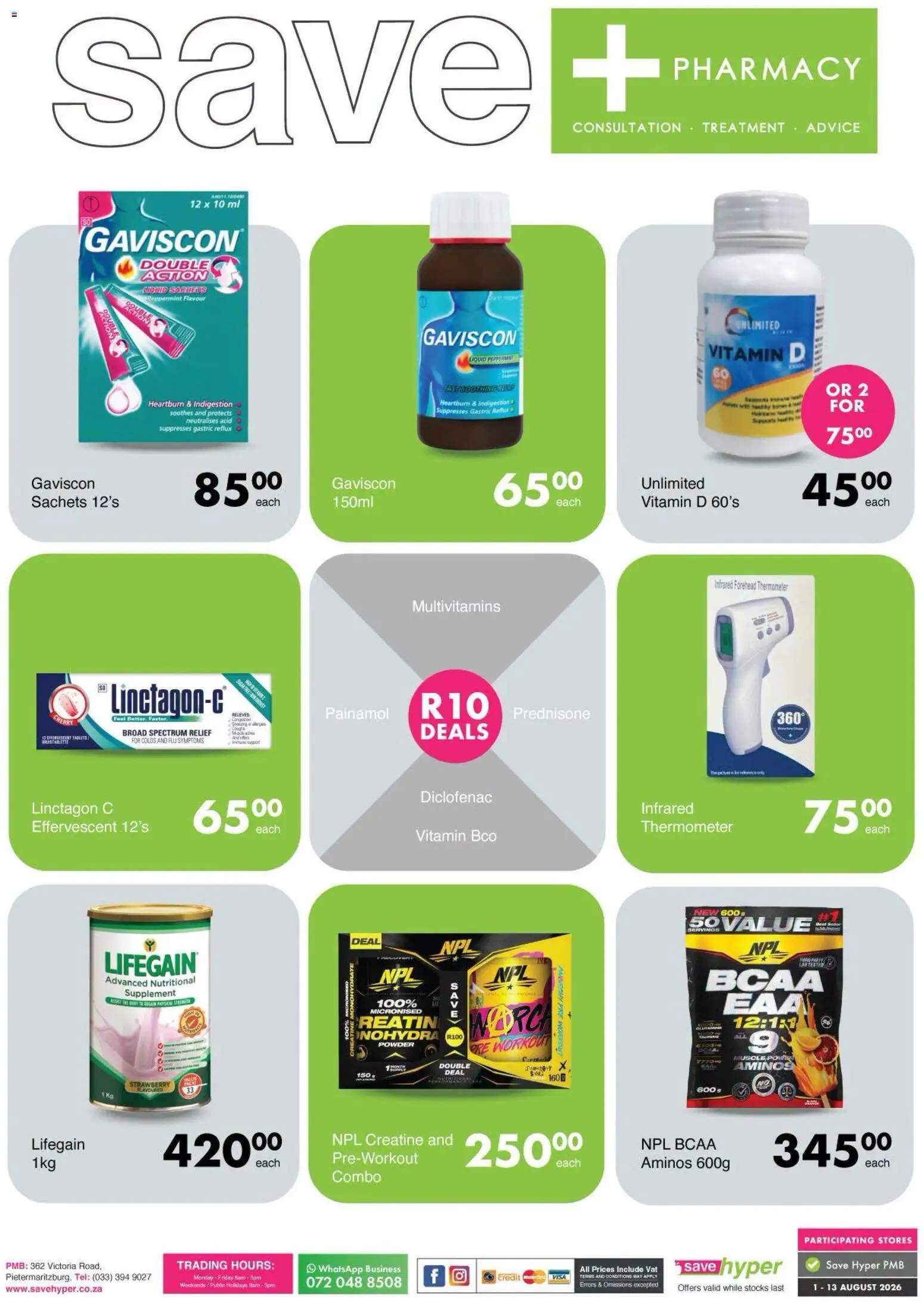 Preview of Save flyer valid from 01/08/2026