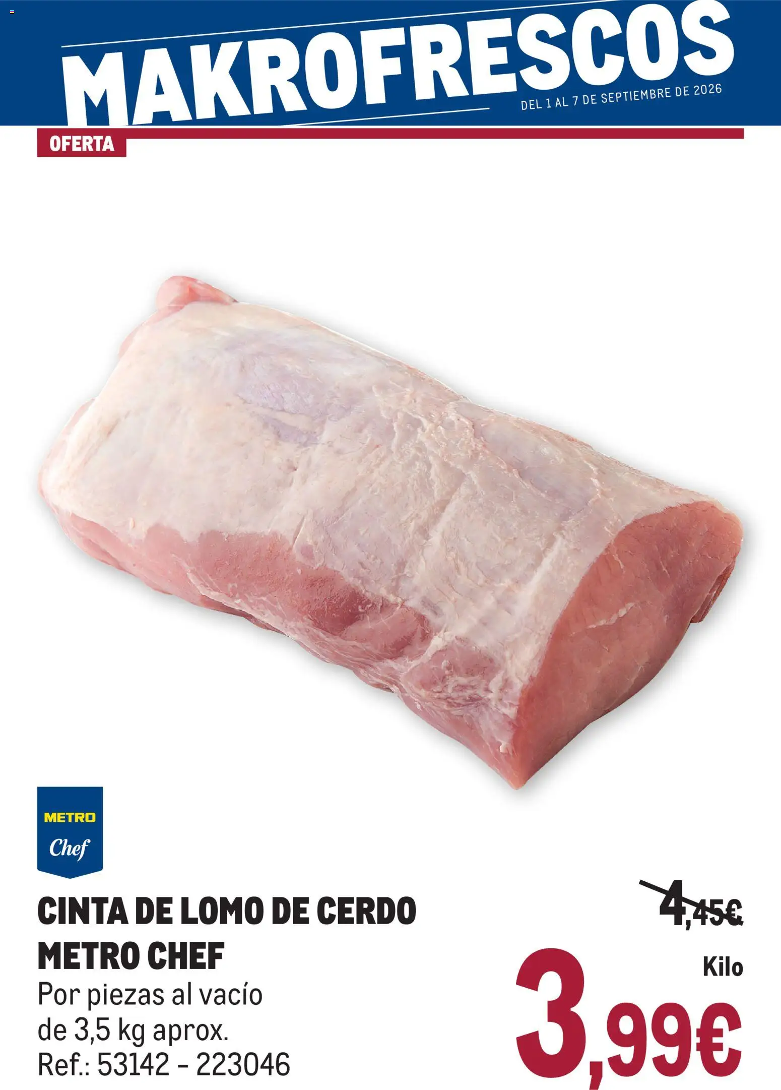 Vista previa del folleto de la tienda Makro válido desde el 01/09/2026 