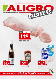 Vorschau des Merkblatts Aligro aktionen Business Chavannes, Matran, Genf, Sitten vom Shop Aligro gültig von 04.05.2026 bis 09.05.2026